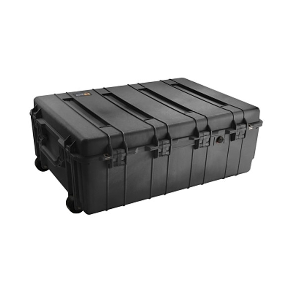 Pelican 1730 Protector Transport Cases, 5.9cu ft, 34in x 24in x 12.5in, Black, With Logo (1 EA / EA)