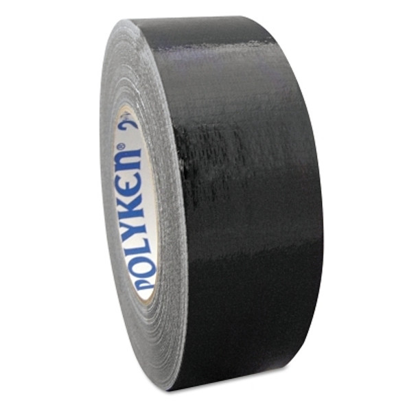 Polyken Multi-Purpose Duct Tapes, Black, 2 in x 60 yd x 12 mil (24 ROL / CS)