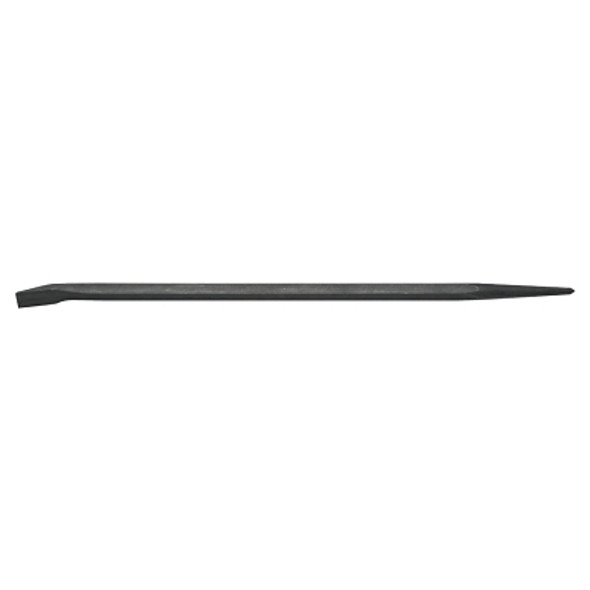 Aligning Pry Bar, 24 in, 3/4 in Stock, Straight Chisel/Straight Tapered Point (1 EA)