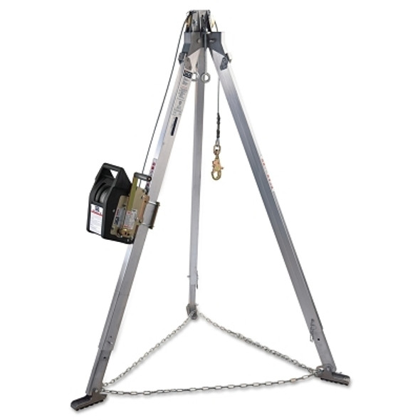 Advanced Aluminum Tripods with Salalift II Winch, Rescue Harness Systems, 120 Ft (1 EA)