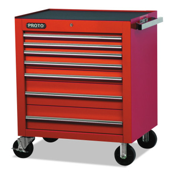 450HS Roller Cabinets, 60 in x 27 3/4 in x 39 1/4 in, 6 Drawers, Red (1 EA)