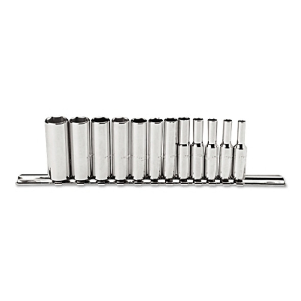 Proto torqueplus 12 piece metric socket sets 1 4 in 6 point 1 set set 
