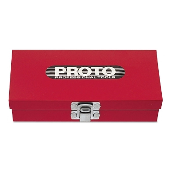 Proto Set Boxes, W x 4 7/16 in D x H, Steel, Red (1 EA / EA)