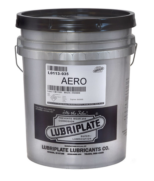 Lubriplate AERO, Low temperature white lithium for seal compatibility (35 LB PAIL)