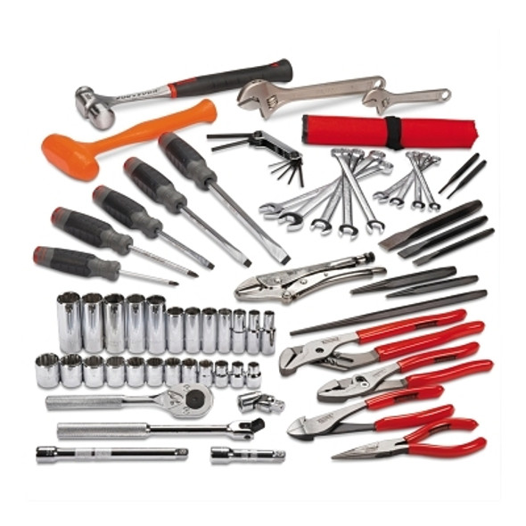 67 Pc Metric Starter Set, 3/8 in Drive, Tools Only (1 ST / ST)