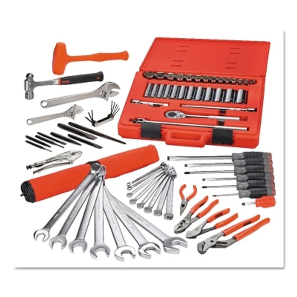 78 Pc Starter Set, 1/2 in Drive, Tool Box J9969-NA (1 ST / ST)