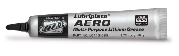 Lubriplate AERO, Low temperature white lithium for seal compatibility (36 1.75 OZ TUBES)