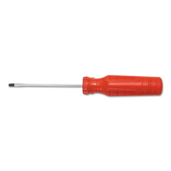 DuraTek Slotted Round Bar Cabinet Screwdrivers, 1/8 in, 5 in Overall L (1 EA)