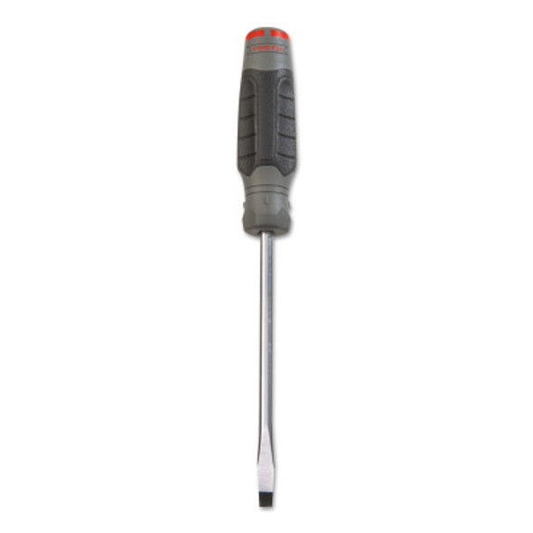 DuraTek Slotted Keystone Round Bar Screwdrivers, 5/16 in, 10 3/8 in Overall L (1 EA)