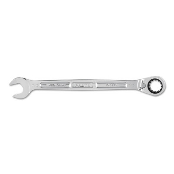 Full Polish Combination Reversible Ratcheting Wrenches, 11/16 in, 10 17/64 in L (1 EA)