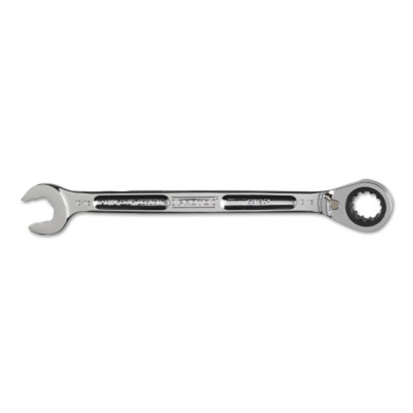 Full Polish Combination Reversible Ratcheting Wrenches, 13/16 in, 11 13/16 in L (1 EA)