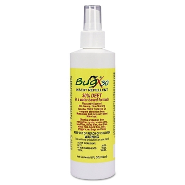 BugX Insect Repellent Spray, 8 oz, Bottle (12 EA / CA)