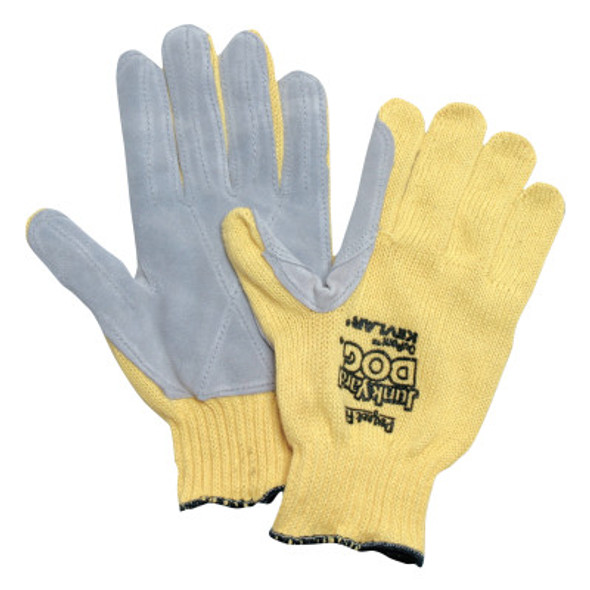 Perfect Fit Aramid Gloves, Men's, Yellow (12 PR / DOZ)