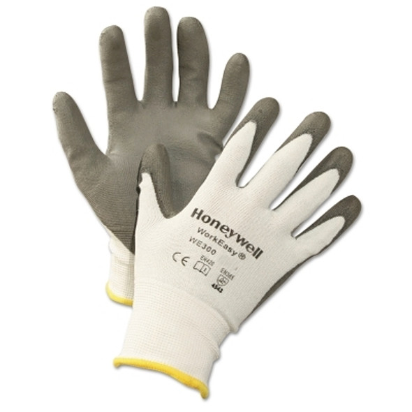 WorkEasy Gloves, 300, PU Palm Coating, X-Large, Gray (12 PR / DZ)