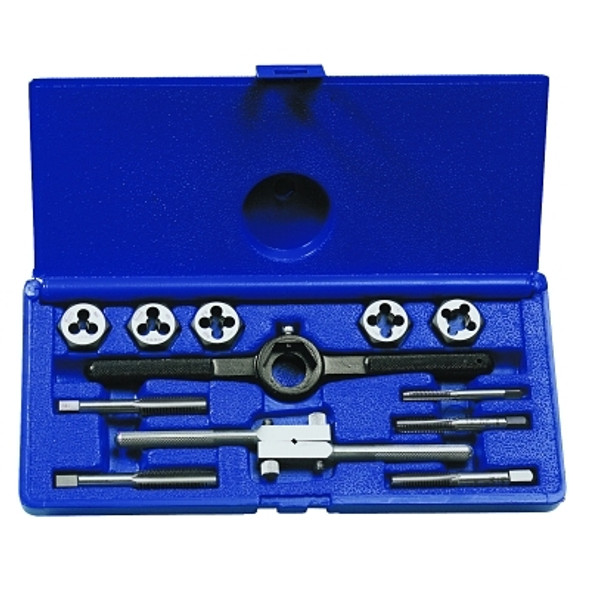 12-pc Fractional Tap & Hex Die Set (1 SET / SET)