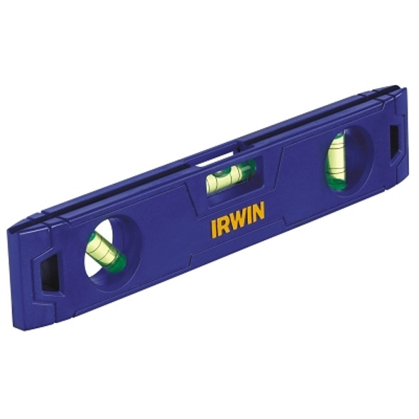 Irwin 50 Series Magnetic Torpedo Levels, 9 in, 3 Vials (1 EA / EA)