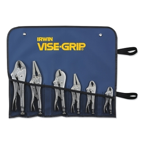 The Original 6-Pc Locking Plier Set, with (6) Koozie Cups (1 EA)