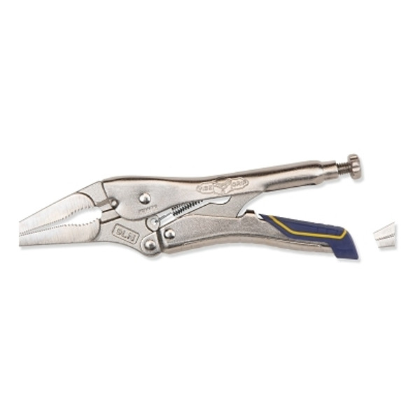 Fast Release Long Nose Locking Pliers with Wire Cutter (1 EA)