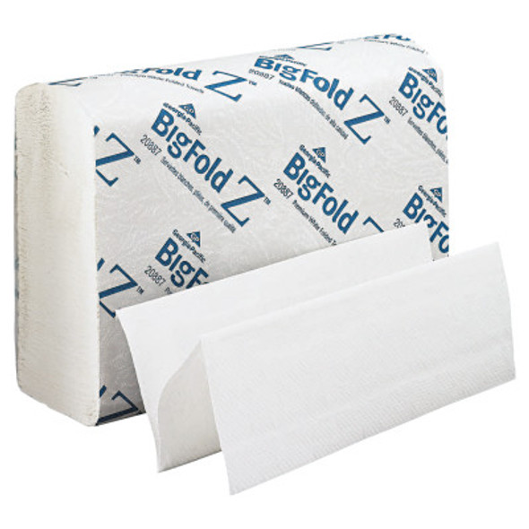 BigFold Z Premium Replacement Paper Towels, C-Fold, White (1 CT / CT)