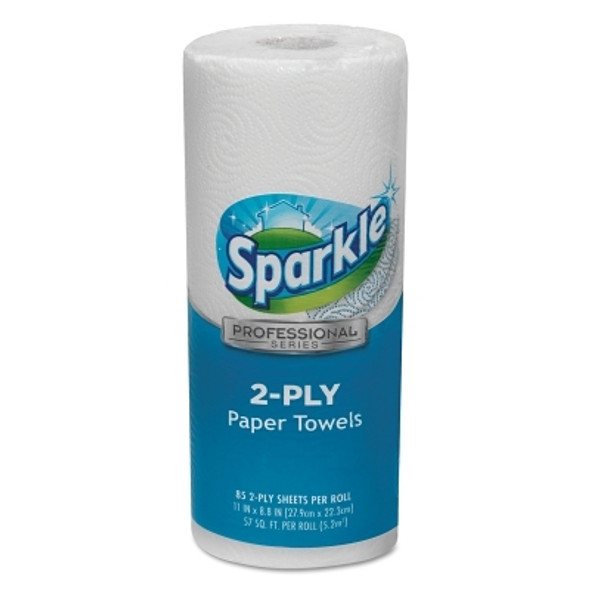 Georgia-Pacific Sparkle ps Perforated Paper Towels, 2-Ply, 11x8 4/5, White,70 Sheets (30 RL / CT)