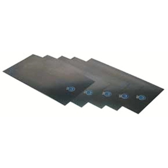 Precision Brand Shim Stock Flat Sheet Assortments, 6X12",.001-.031" Thick,Low Carbon Steel,15/Pk (1 AST / AST)
