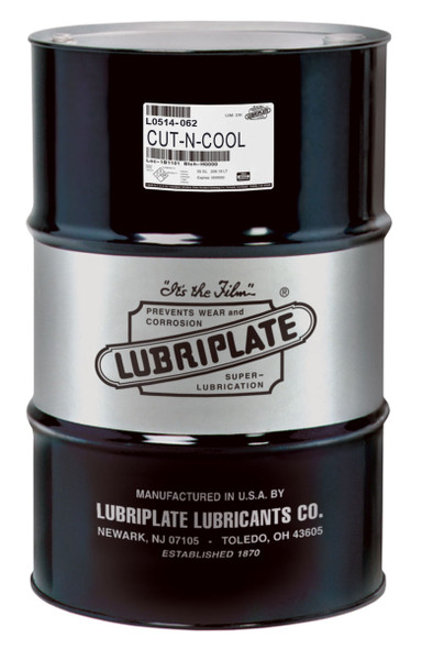 Lubriplate Cut-N-Cool, Heavy duty, water soluble metalworking fluid (55 Gal / 400lb. DRUM)