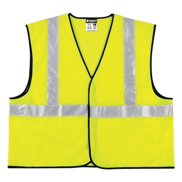 Class II Economy Safety Vests, 3X-Large, Lime (1 EA)