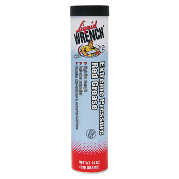 Extreme Pressure Red Grease, 14 oz Fill Amount, Tube (10 EA / CA)