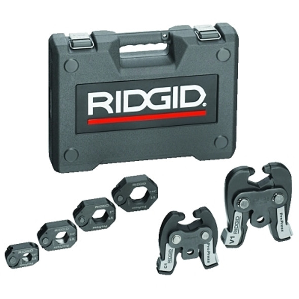 Ridgid ProPress Rings, V1/C1 Combo Kit, 1/2 in - 1 1/4 in (1 EA / EA)