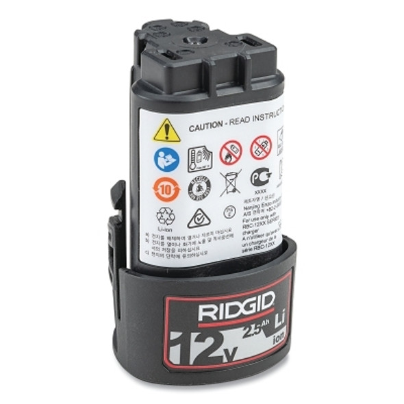 Ridgid 12V Advanced Lithium Batteries, 2.5Ah (1 EA / EA)