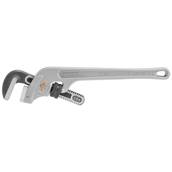 Ridgid Aluminum End Pipe Wrenche, 18 in Long, 2-1/2 in Pipe Capacity (1 EA / EA)