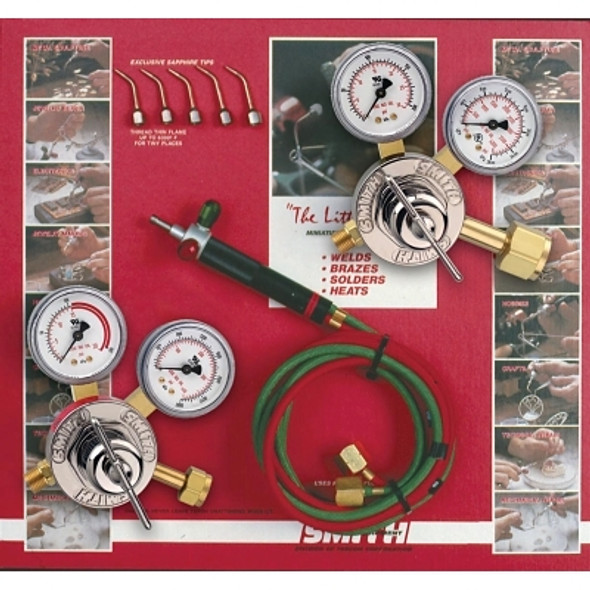 Smith Equipment Jewelry/Hobby Little Torch Kits, for Disposable Tank, Propane; Acetylene (1 EA / EA)