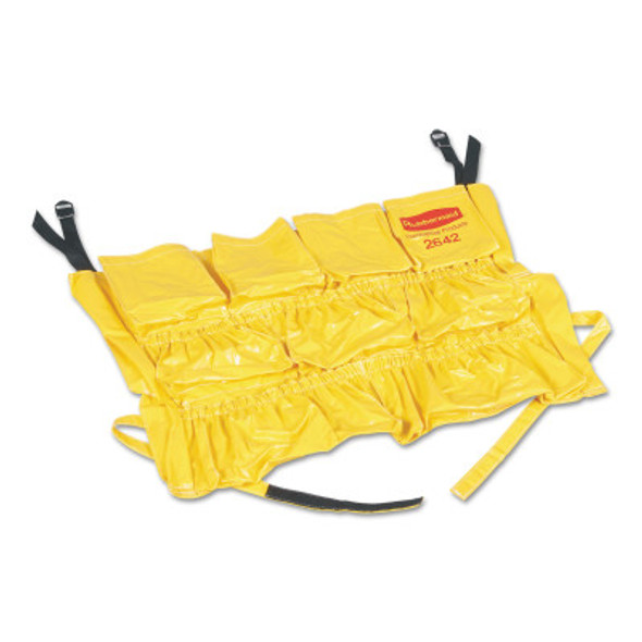 Newell Rubbermaid Brute Rim Caddies For Use With Brute 32 gal/44 gal Containers, 20 in dia, Yellow (1 EA/PK)
