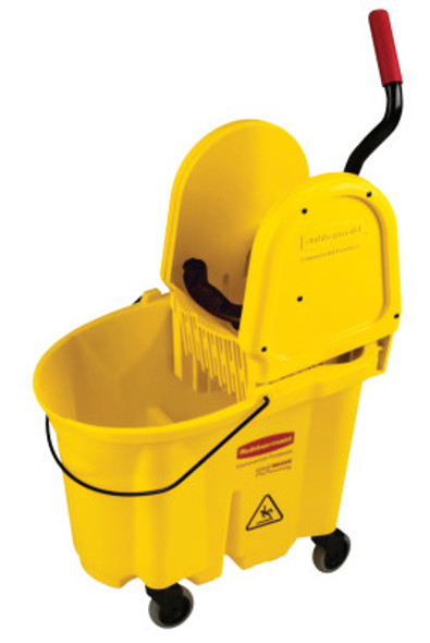 RUBBERMAID COMMERCIAL MOPPING BUCKET AND WRINGER COMBINATION PK-YELLOW (1 EA / EA)