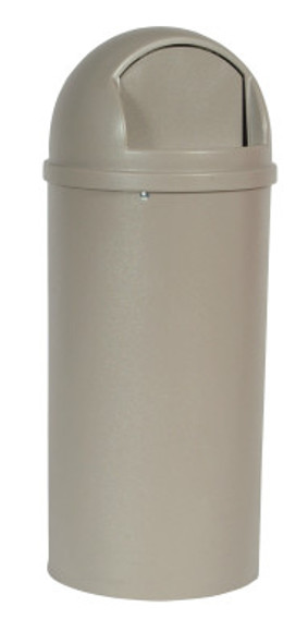 Newell Rubbermaid Marshal Classic Containers, 15 gal, Beige (1 EA/DZ)