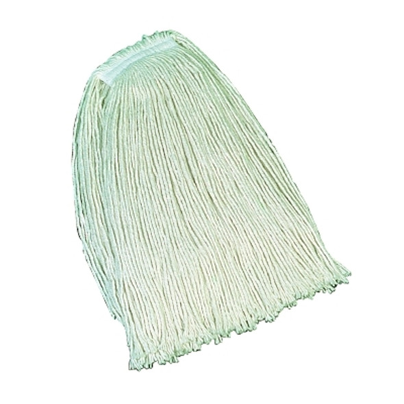 Rubbermaid Commercial Value Pro Cut-End Cotton Wet Mop Head, #32, Cotton, 1 in Headband (12 EA / CA)