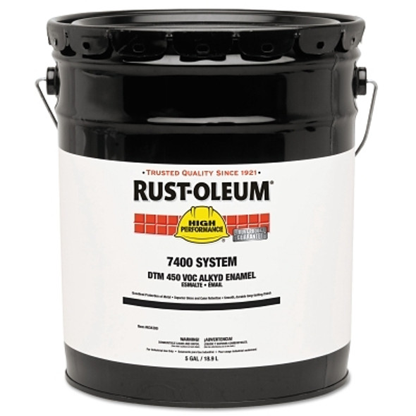 Rust-Oleum High Performance 7400 System DTM Alkyd Enamels, 5 Gal, Forest Green, High-Gloss (1 CN / CN)