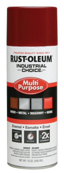 RUST-OLEUM CHERRY RED IND. CHOICE PAINT 12OZ. FILL WT. (6 CAN / CS)