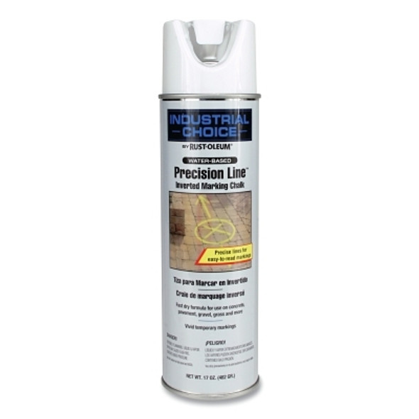 Rust-Oleum Industrial Choice MC1800 System Precision-Line Marking Chalk, 17 oz, APWA White (12 EA / CA)