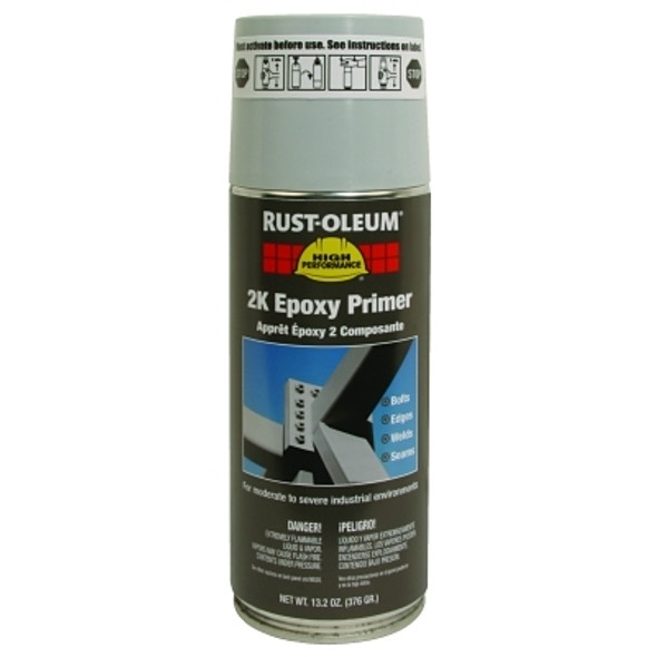 Rust-Oleum HIGH PERF 2K EPOXY PRIMER AEROSOL-GRAY 13.2 OZ. (6 EA / CA)