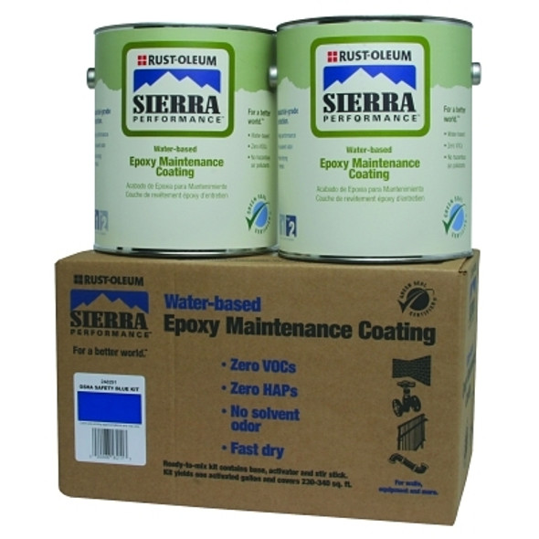 Rust-Oleum S60 ZERO VOC WATER-BASEDEPOXY OSHA SAFETY BL GA (2 GA / CA)