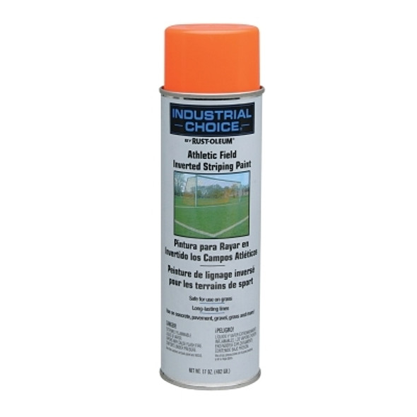 Rust-Oleum Industrial Choice AF1600 System Athletic Field Striping Paint,Fluorescent Orange (12 CN / CA)