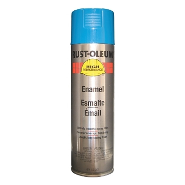 Rust-Oleum High Performance V2100 System Enamel Aerosol, 15 oz Can, Safety Blue, Gloss (6 CN / CA)