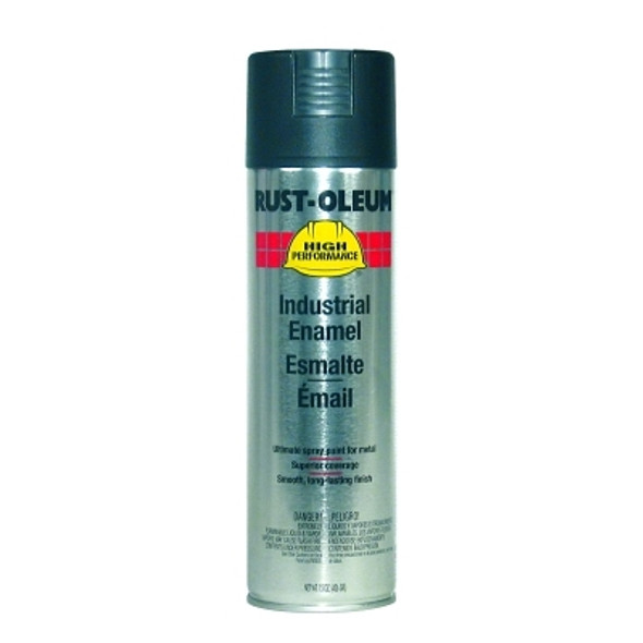 Rust-Oleum High Performance V2100 System Enamel Aerosol, 15 oz Can, Flat Black (6 CN / CA)