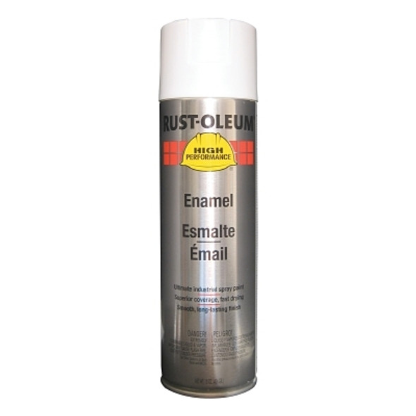 Rust-Oleum High Performance V2100 System Enamel Aerosol, 15 oz Can, White, Gloss (6 CN / CS)