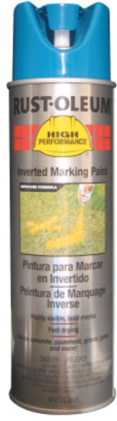 Rust-Oleum Industrial High Performance V2300 Inverted Marking Paints,15oz, Caution Yellow, Semi-Gloss (6 CAN/PKG)