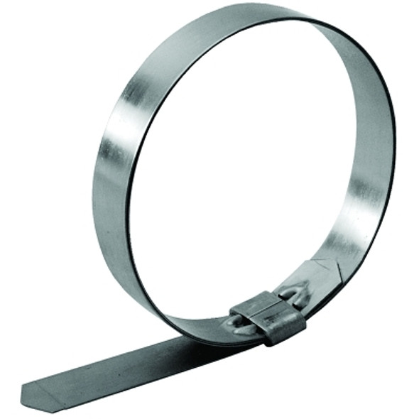 Strapbinder Hosebinder Smooth-Seal Pre-Formed Clamp, 2 3/4" Hose ID, Stainless Steel (50 EA / BOX)