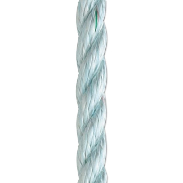 Samson Rope Ultra Blue 3-Strand Blend Rope, 4100 lb Cap., 600 ft, Polyester/Ultra Blue Fiber (600 FT / SO)
