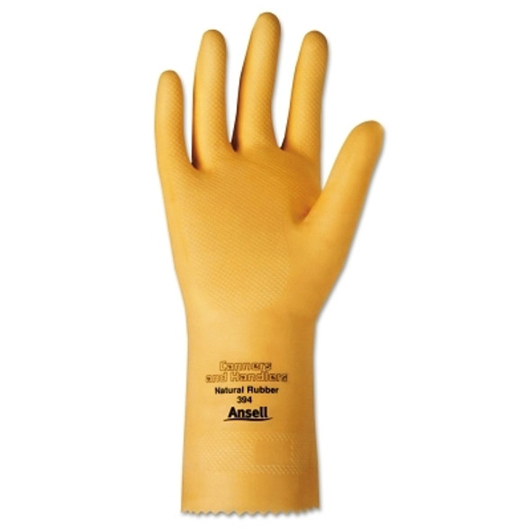 Versatouch Canners Gloves, Natural Latex, Natural, 10 (12 PR / DZ)