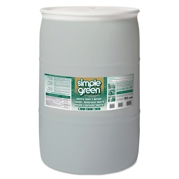 Simple Green Industrial Cleaner and Degreaser, 55 gal, Spray Drum, Sassafras Scent (55 GA / DR)